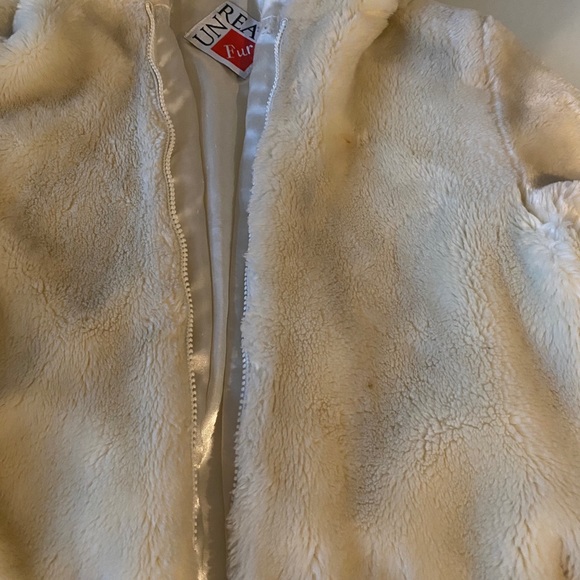 Vintage Fur Hooded Jacket - SMALL/MEDIUM - Picture 7 of 7